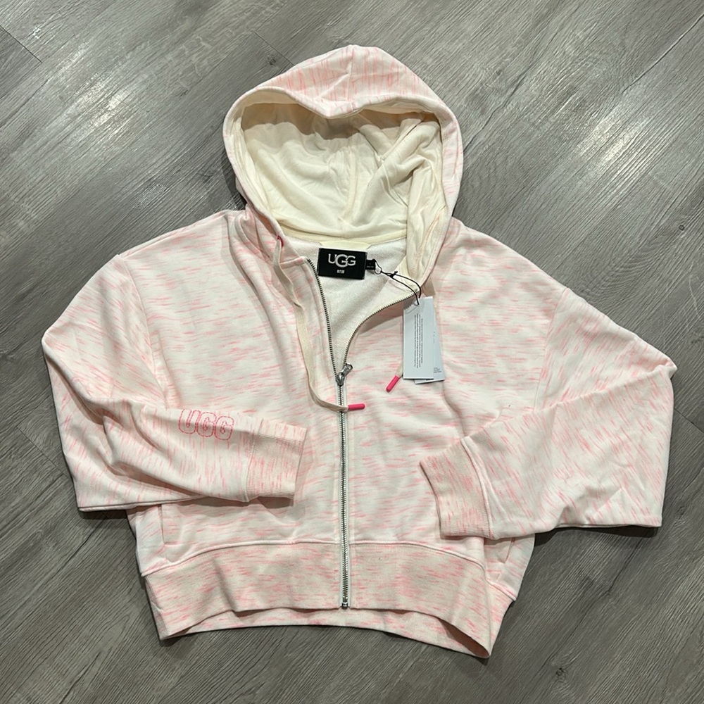 UGG® Women's Camari Mélange Crop Lounge Hoodie